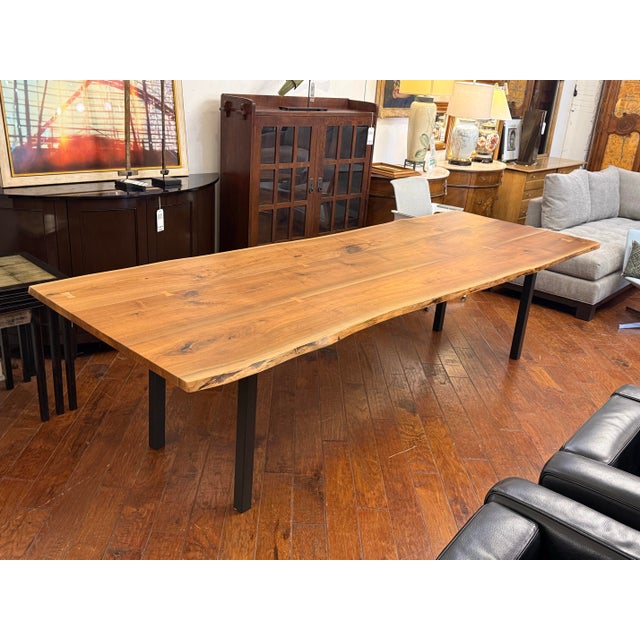 Room & Board Chilton Live Edge Dining Table For Sale - Image 12 of 12