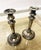 Platinum Pair Matthew Boulton Silver Plated Candle Holders, 19th Century For Sale - Image 8 of 10