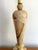Midcentury Banded Marble Art Deco Table Lamp, Rewired For Sale - Image 6 of 8