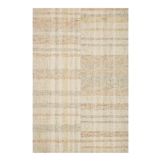 Chris Loves Julia x LoloiChris Natural / Multi 2'-0" x 5'-0" Accent Rug For Sale