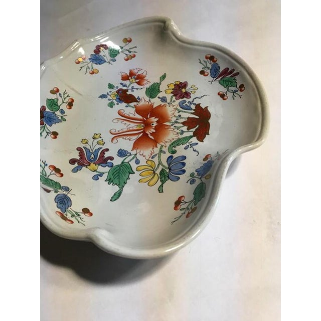 Mid-18th Century Porcelain Hand Painted Tulip Decor Bowl by Richard Ginori, 1750 For Sale - Image 18 of 18