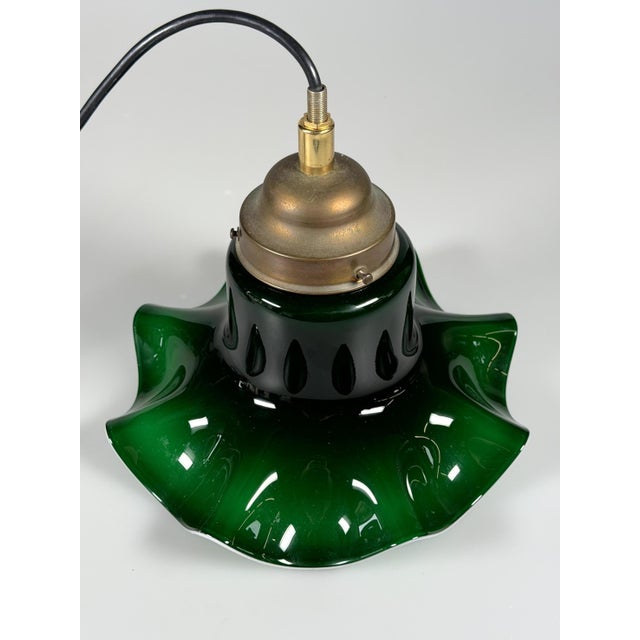Space Age Ceiling Lamp in Glass from Peill & Putzler, Germany, 1960s For Sale - Image 13 of 15