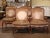 Decorate an office, study or a den with this elegant suite of four antique armchairs! Crafted in Provence, France circa...