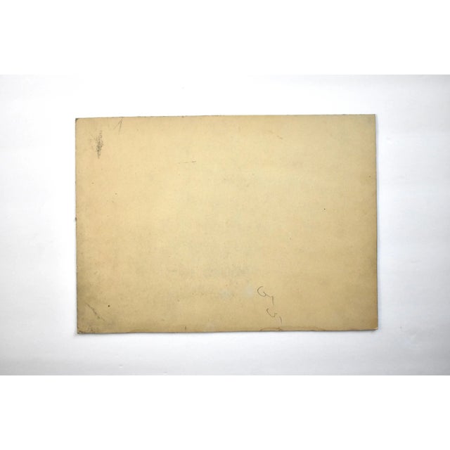 Antique Pastel of a Basket of Violets For Sale In San Francisco - Image 6 of 7