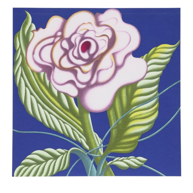1980s Jack Brusca - Sweet Violet Serigraph For Sale