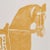 Schumacher Sample - Schumacher x Molly Mahon Marwari Horse Wallpaper in Mustard For Sale - Image 4 of 5
