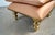 1980’s Hollywood Regency Brass Ottoman / Stool For Sale - Image 12 of 12