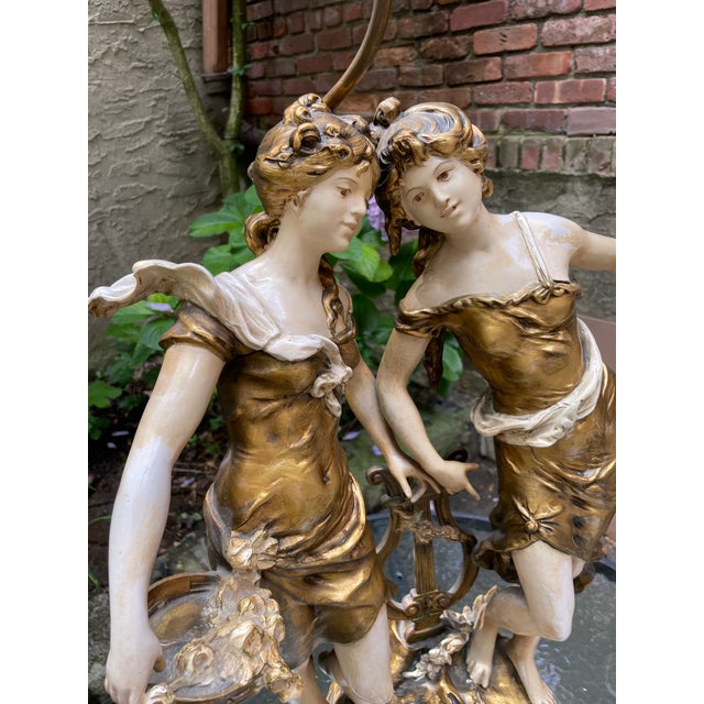 This stunning piece was designed by L&F Moreau of Paris between 1907 and 1932. L&F Moreau were brothers from the Moreau...