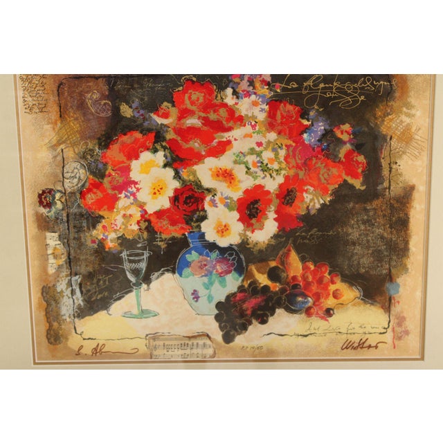 Contemporary Alexander Wissotzky Printer's Proof, 'Spring Flowers III' For Sale - Image 3 of 12