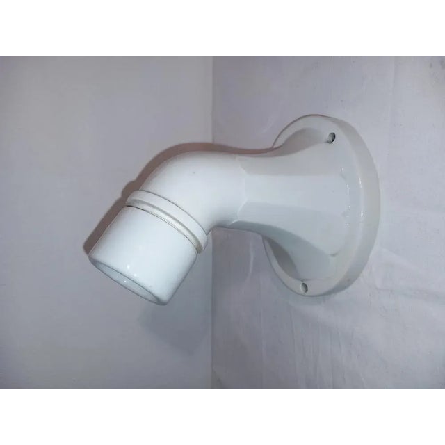 Ceramic German Art Nouveau Ceramic Wall Lamp For Sale - Image 7 of 7