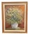 Jan Rhodin, Summer Flowers in a Pot, 1950s, Oil on Panel, Framed For Sale