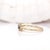 Metal Cute Sapphire Ring W Earth Mined Diamonds in Solid 14k Yellow Gold | Round 4mm, Size 6.75 For Sale - Image 7 of 11