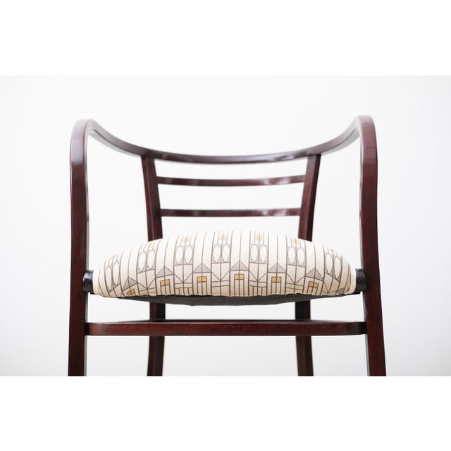 Art Nouveau Table by Adolf Loos and Armchairs by Otto Wagner, Vienna, Austria, 1902-1905, Set of 3 For Sale - Image 18 of 18