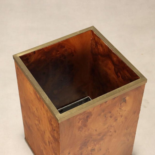 Vintage Burl Wood Umbrella Stand, 1970s For Sale - Image 4 of 10
