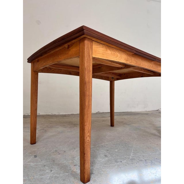 Vintage Teak Dining Table, Denmark For Sale - Image 6 of 11