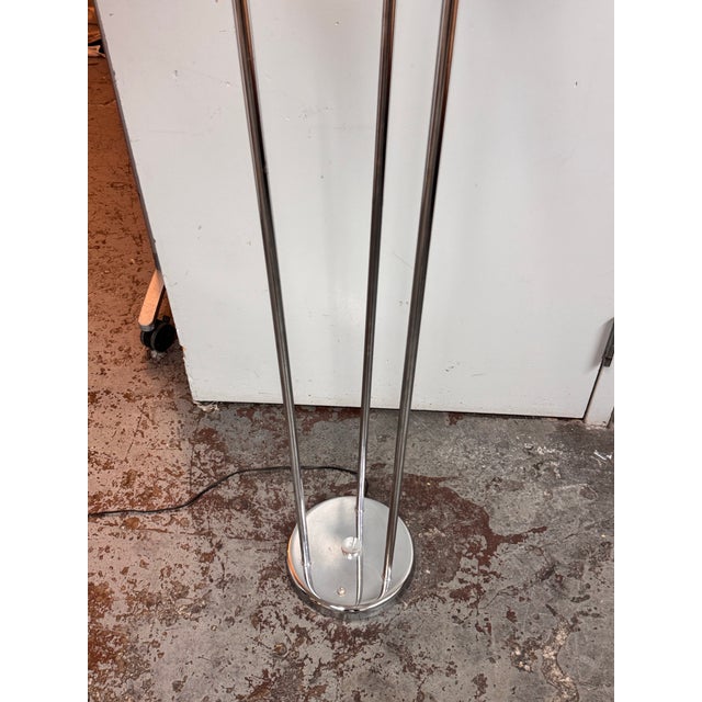 Metal In Style of Targetti Sankey Space Age Floor Lamp, Circa 1970's For Sale - Image 7 of 12