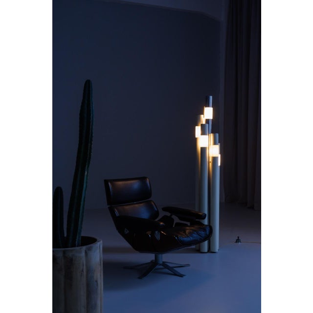 Esperia Sculptural Floor Lamp by Angelo Brotto for Esperia, 1980s For Sale - Image 4 of 5