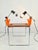 Type 2323 Revue Clamp Lamps Orange Clip Lamp, 1970, Set of 2 For Sale - Image 3 of 9