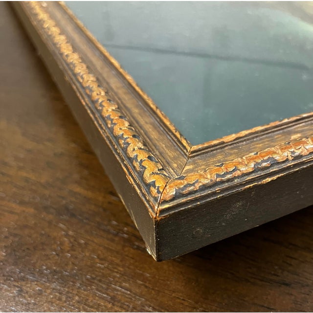 Cream Pair of Rare Antique Religious Framed Prints of the Sacred Heart of Jesus and the Immaculate Heart of Mary For Sale - Image 8 of 18