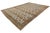 Cream Unique Antique Serab Rug With Geometric All-Over Medallion Motif For Sale - Image 8 of 13