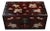 Zitan Wood Box Inlaid With Mother-of-Pearl Lion Motif For Sale