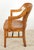 Wood Arts & Crafts Slat Back Wood Arm Chair For Sale - Image 7 of 9