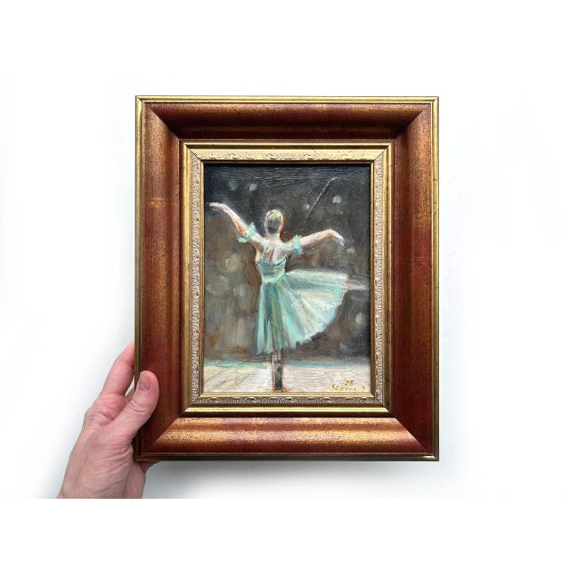 Hello, My name is Valeriya S., I am a professional artist. This is my framed original painting Beautiful magic painting...
