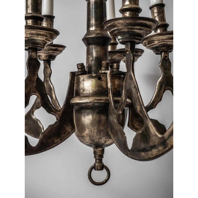 Antique 19th Century Neo-Renaissance Candle Chandelier For Sale - Image 7 of 13