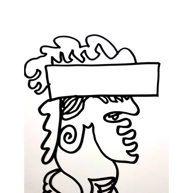 Charles Lapicque - Original Handsigned Lithograph - Ecole de Paris Circa 1960 For Sale - Image 6 of 8