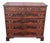Fine Late 18th C / 19th C English Crotch Mahogany 6 Drawer Chest For Sale