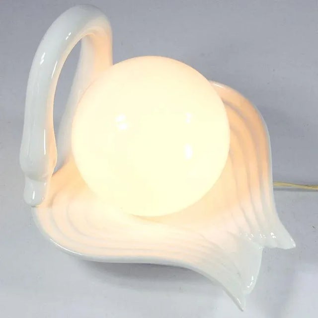 Vintage Ceramic Table Lamp, 1980s For Sale - Image 6 of 10