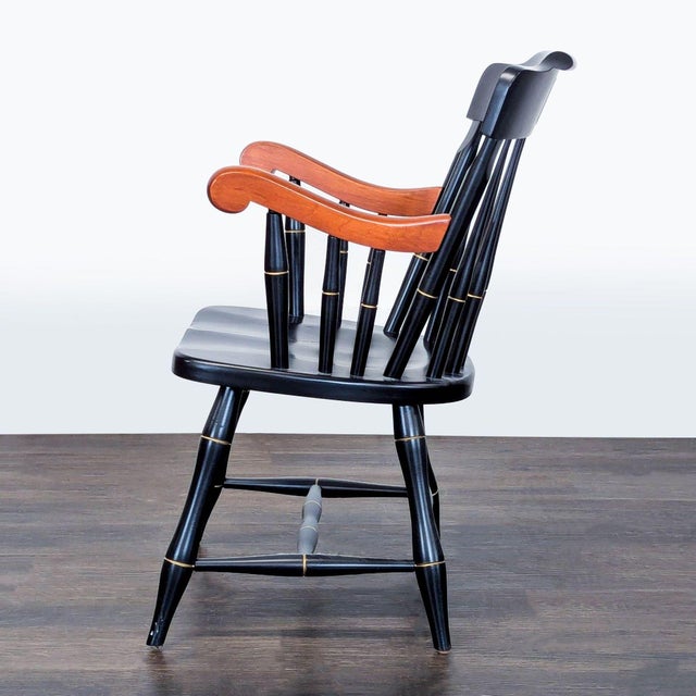 Weill Cornell Medical College Personalized Obgyn Residency Windsor Chair For Sale - Image 4 of 10
