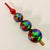 American Mid-Century Boho Chic Hollywood Regency Czechosolvakian Blown Mercury Glass Christmas Tree Topper For Sale - Image 3 of 16