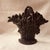 Antique American Cast Iron Fruit Basket Doorstop, C. 1920s–1930s, Black Paint For Sale - Image 17 of 18
