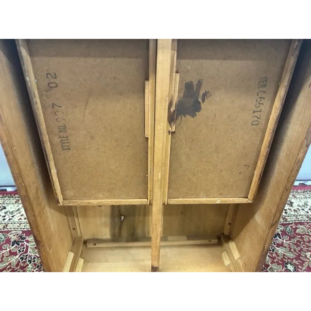 Brown 1960s Mid Century Modern Lane Rhythm One Drawer End Table For Sale - Image 8 of 10