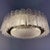 Mid-Century Space Age Ice Glass Ceiling Lamp and Wall Lamps from Doria Leuchten, Germany, 1960s, Set of 3 For Sale - Image 4 of 18