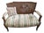 Vintage Cane Back Settee For Sale