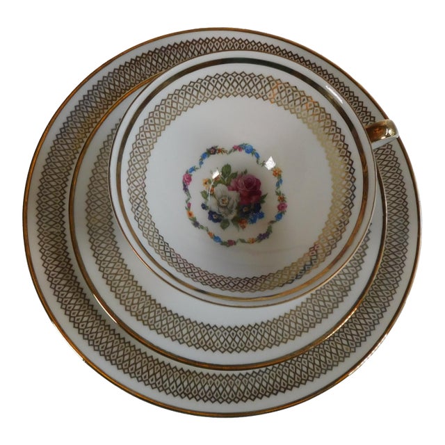 1980s Winterling 3-Piece Luncheon Set For Sale