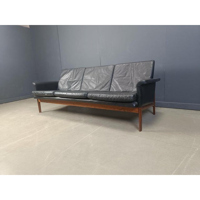 Wood Jupiter Sofa by Finn Juhl for France and Søn and France & Daverkosen, 1960s For Sale - Image 7 of 13