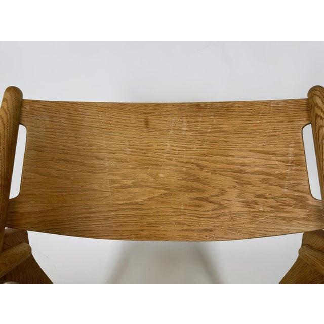 Mid-Century CH28 Lounge Chair by Hans J. Wegner for Carl Hansen & Søn For Sale - Image 6 of 18