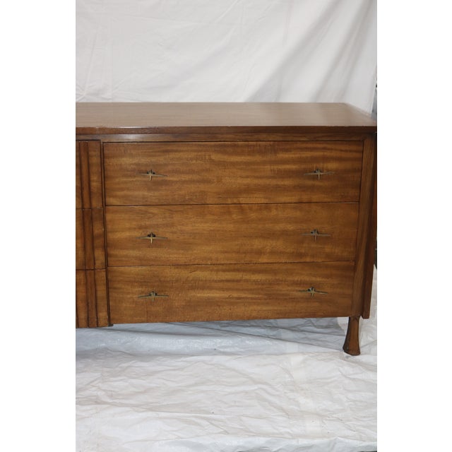 1950s MidCentury Modern John Lowboy Bedroom Dresser Chest