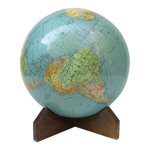 Globe from Columbusverlag Paul Oestergaard KG, 1950s For Sale