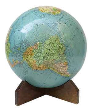 Globe from Columbusverlag Paul Oestergaard KG, 1950s