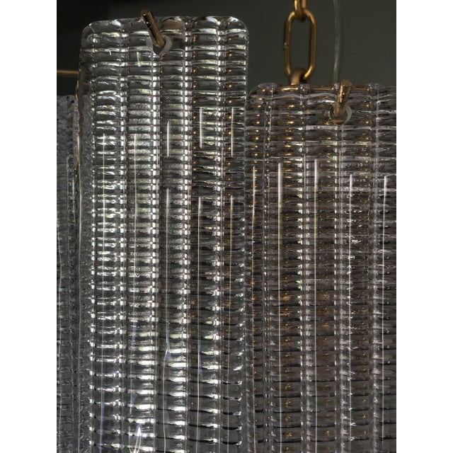 2010s Contemporary Modern "Listelli" Murano Glass Sputnik Chandelier For Sale - Image 5 of 13