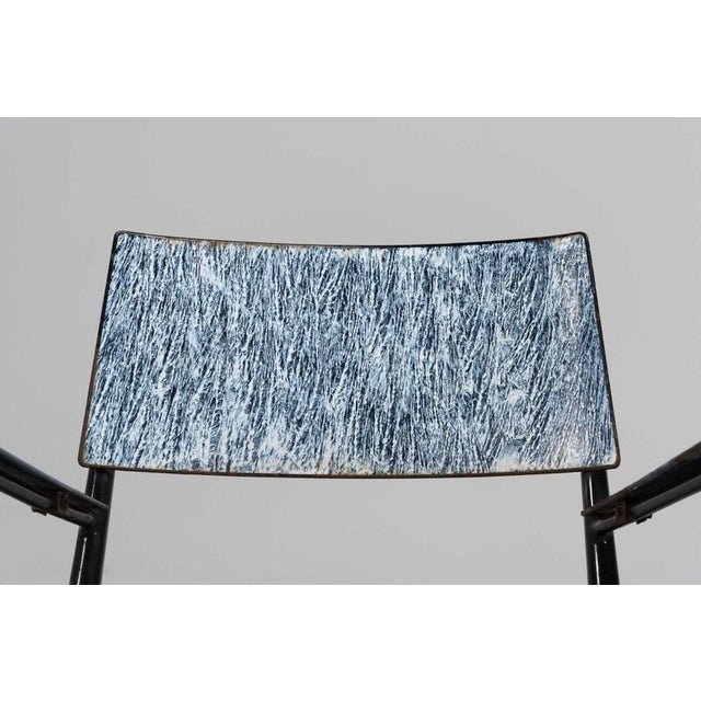 Enamelled Armchairs from Siva Poggibonsi, Italy, 1950s, Set of 2 For Sale - Image 11 of 18