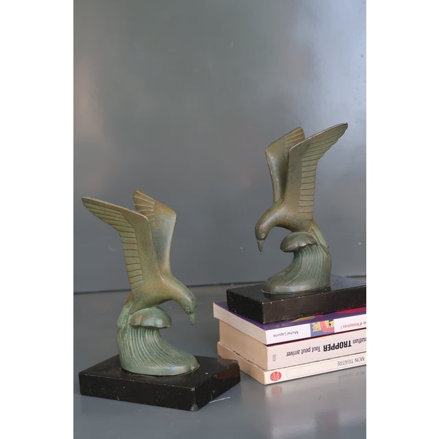 Pair of French Art Deco 1930 Bookends For Sale - Image 14 of 14