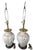 Chinoiserie Pair of Chinoiserie Porcelain Ginger Jar Table Lamps With Cranes and Prunus, Pink For Sale - Image 3 of 10