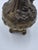 Metal Rococo Style Italian Brass Floral Pitcher Vase For Sale - Image 7 of 8