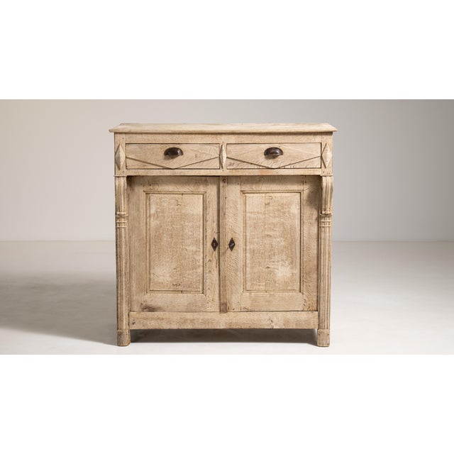 19th Century Charles X Oak Buffet For Sale - Image 10 of 13