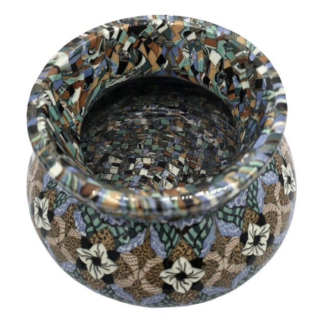 Cachepot by Jean Gerbino for Vallauris Vase, 1950 For Sale